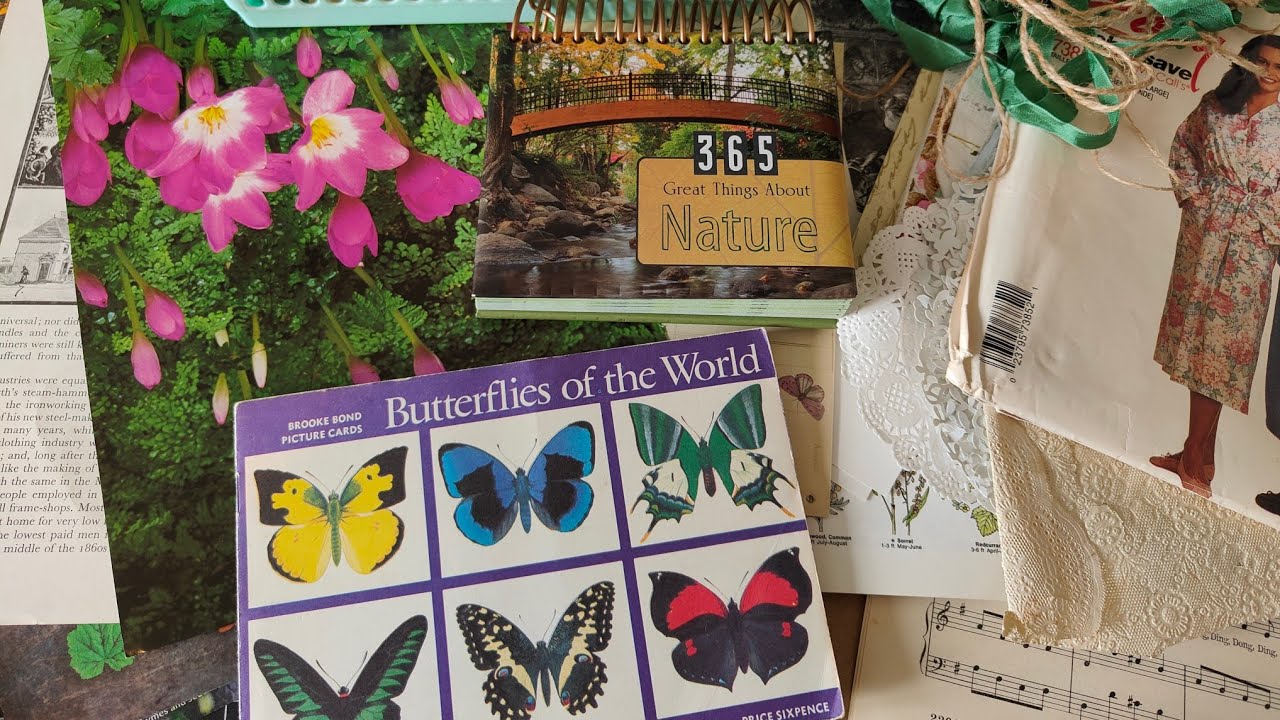 70 plus Ideas For Free And Low Cost Items For Making A Junk Journal. Join me on this Journey 🦋