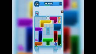 Drop Away Level 210 Solution Walkthrough