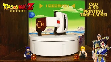 DragonBall Z Scouter - 3D Print & Build #short