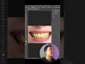 Whiten Teeth in Photoshop #photoshop #youtubeshorts #nepaliphotoshop