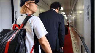 福岡空港でプリンを購入して羽田空港まで膝のうえに乗せて運んでみた
