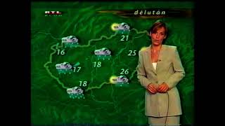 Rtl Klub Híradó Vége, Időjárás-Jelentés 2001.06.10. Ii.