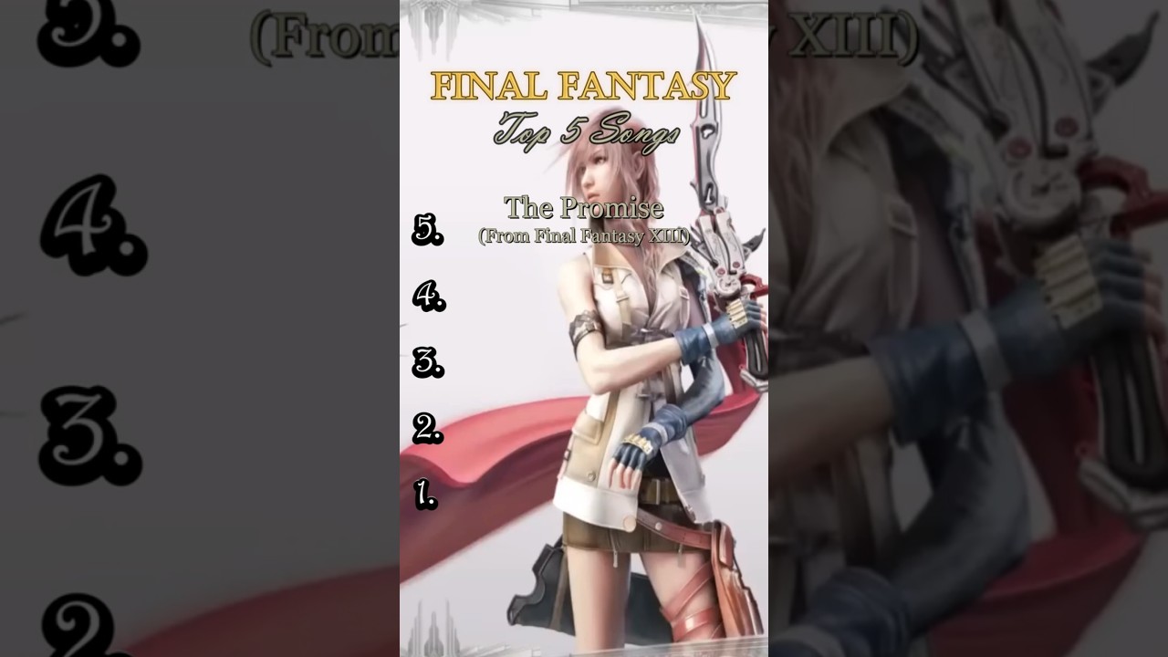 YouTubeでFinal Fantasy Top 5 Songsを視聴 YouTubeでFinal Fantasy Top 5 Songsを視聴