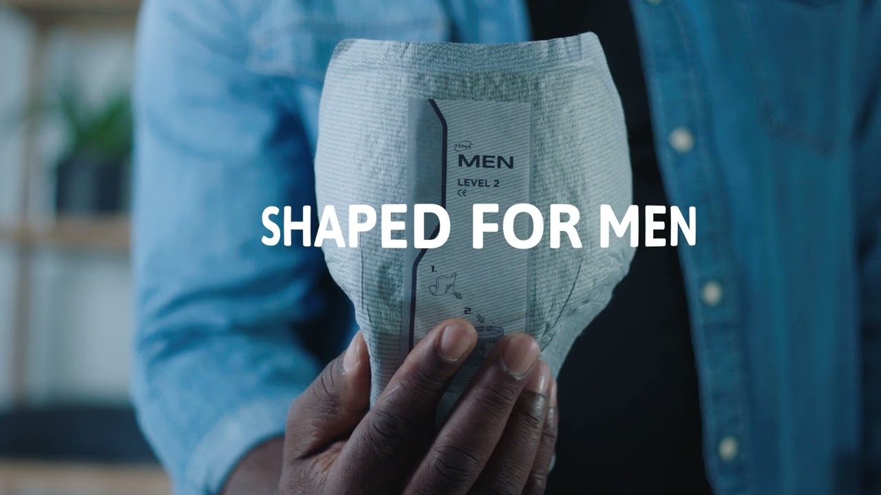 TENA Men Absorbent Protector Product Video Incontinence Pad YouTube TENA Men Absorbent Protector Product Video Incontinence Pad YouTube