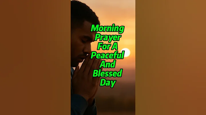 Morning Prayer Before You Start Your Day #morningprayer #prayerandpurpose #shortfeeds