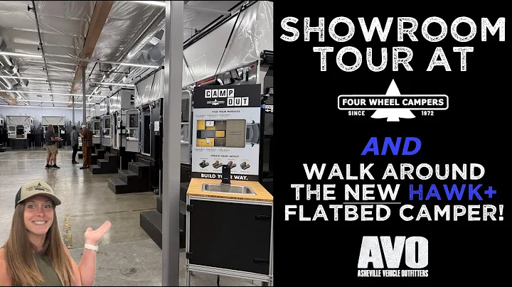 🚨The New Hawk + Flatbed Camper and the Four Wheel Campers Showroom Tour!