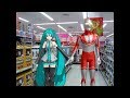 Zoffy make a date with Hatsune Miku. [ Ultraman ][ MikuMikuDance ][ MMD ]