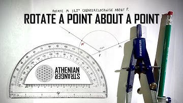 Rotate a Point about a Point (Geometry)