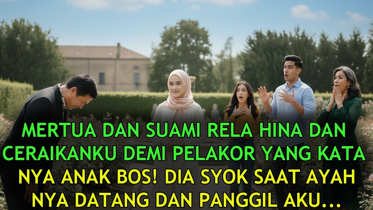 MERTUA DAN SUAMI HINA AKU DEMI WANITA YANG KATANYA ANAK BOS! DIA SYOK SAAT AYAHNYA PANGGIL AKU...