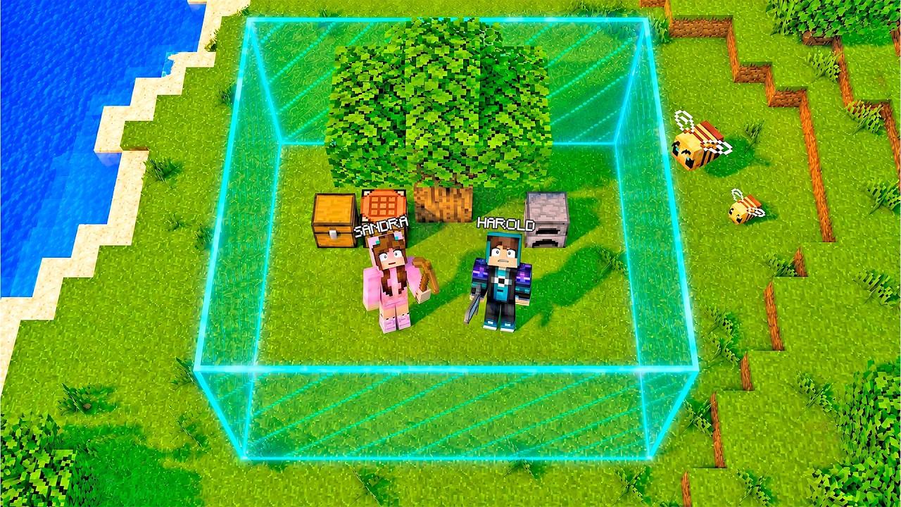 Viviendo en un Mundo que se Expande en Minecraft ⛏️🧱