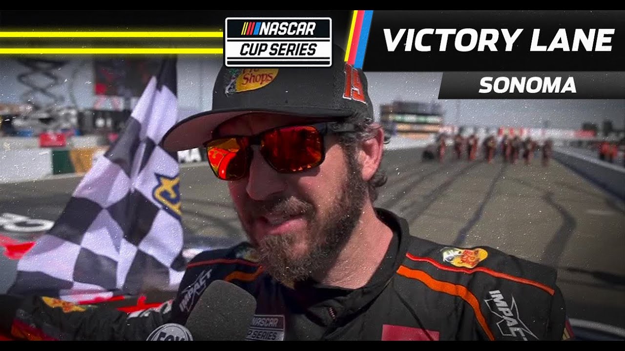 Martin Truex Jr. claims NASCAR Cup win at Sonoma Raceway