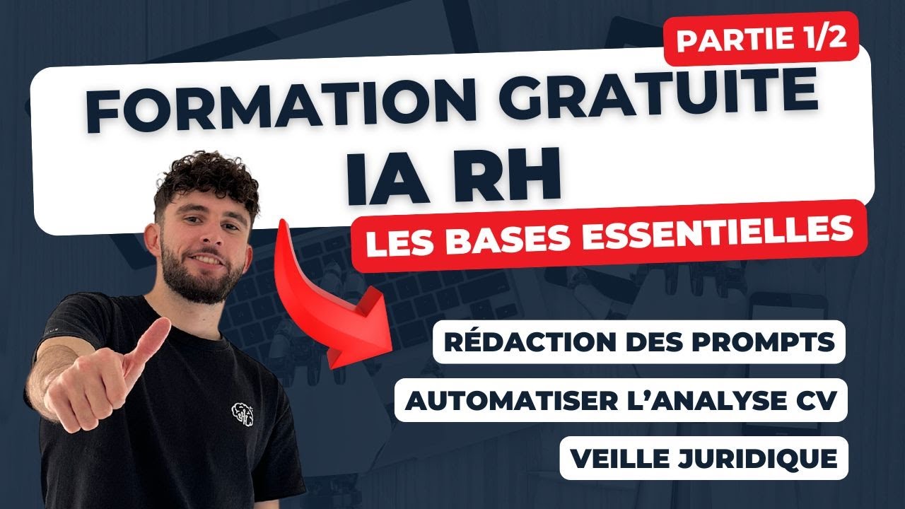 Formation IA RH complète - les bases essentielles à maîtriser ! [1/2]