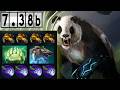 LONE DRUID - Mid Lane VS. Pudge! [Full Match Gameplay Dota 2] 7.38b