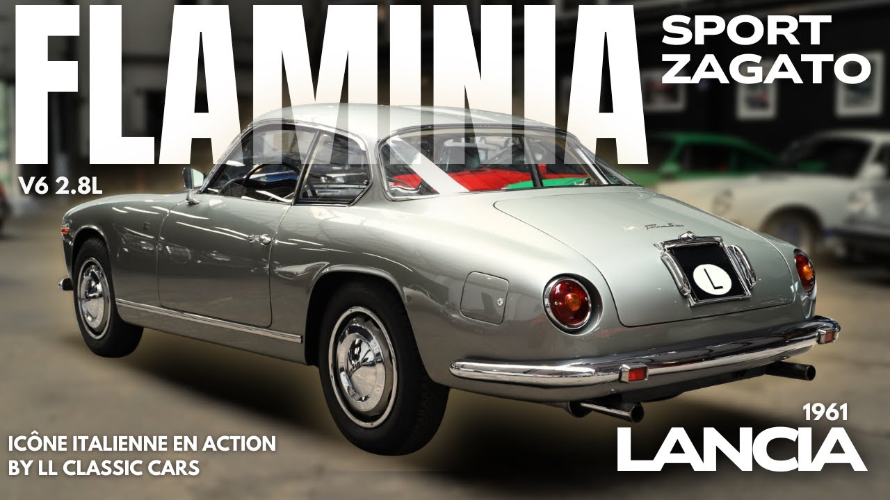 Lancia Flaminia Sport Zagato (1961) - Voiture de collection rare en roulage