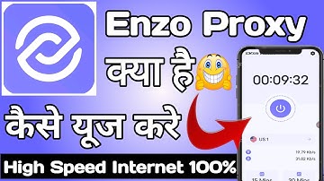 Enzo proxy | Enzo proxy app kaise use kare | How to use enzo proxy app | Enzo proxy app