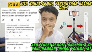 Qa  Tutorial Cara Mengatasi Remot Tongsis Tripod Ketika Di Pencet Volume Nambah Atau Malah Ngezoom