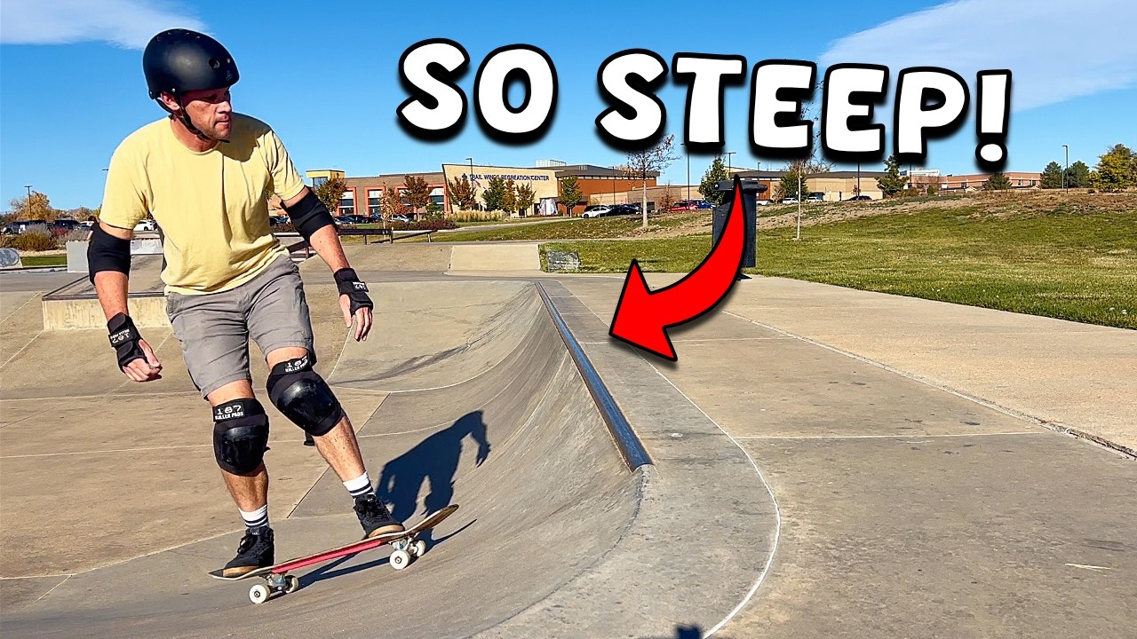 Tried a New Skatepark, Left HUMBLED (Skating Again at 47)