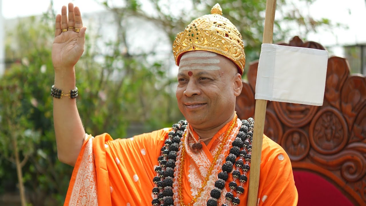 ಯಡೂರು ಕುಂಭಾಭಿಷೇಕ ಕಾರ್ಯಕ್ರಮದಲ್ಲಿ. ಶ್ರೀಶೈಲ ಜಗದ್ಗುರುಗಳ ಆಶೀರ್ವಚನ. #shrishail #guruji #ಯಡೂರ 