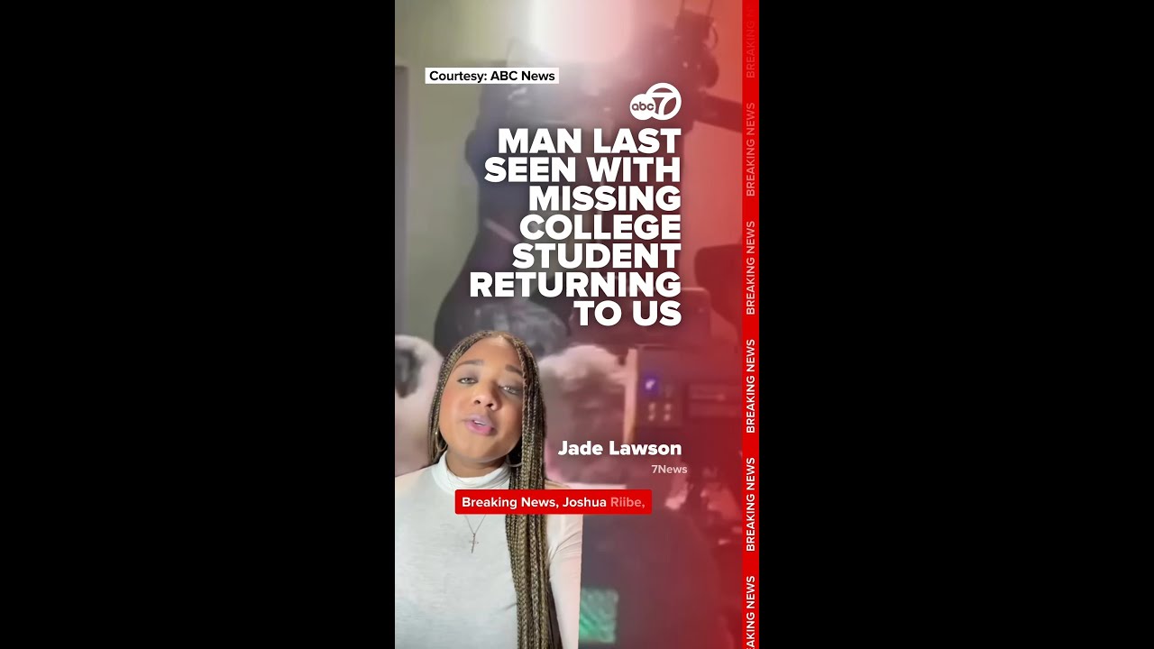 BREAKING UPDATE: Joshua Riibe to return to the US after Sudiksha Konanki went missing