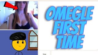 WHEN YOU VISIT OMEGLE FOR THE FIRST TIME