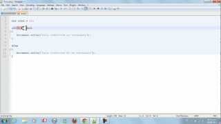 Javascript Tutorial Básico 03 - DECLARACION IF ELSE
