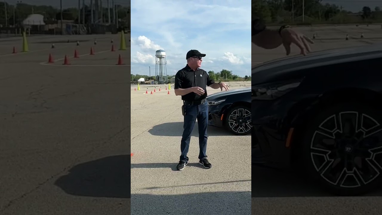 Curt had the best time at the BMW Ultimate Driving Experience