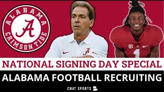 Alabama Football 2021 Recruiting Class - Nick Saban's #1 Ranked Class Ft. JC Latham & Damon Payne