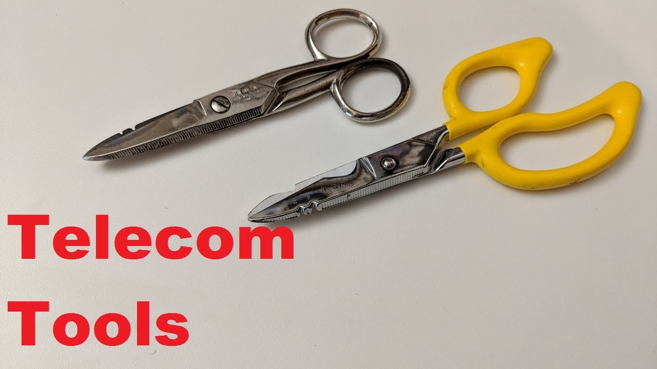 How to Hold Big-Loop Electrician's Scissors