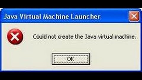 Minecraft [Error Fix] Could not create the Java Virtual Machine! (For Windows XP) No .bat files!