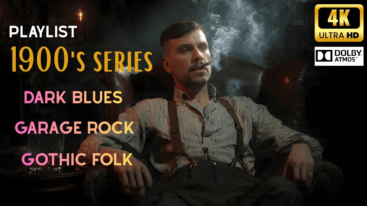 Playlist for Cool Headed and Gentlemanly Men |  Post Punk Dark Rock Underworld Sound Dark Blues