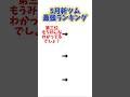 【ツムツム】コイン稼ぎ最強ランキング5月新ツム編!#ツムツム#shorts#3選