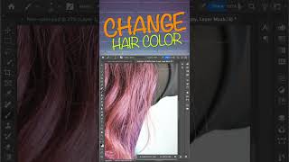 Hair Color Changing-Photoshop Tutorial screenshot 5