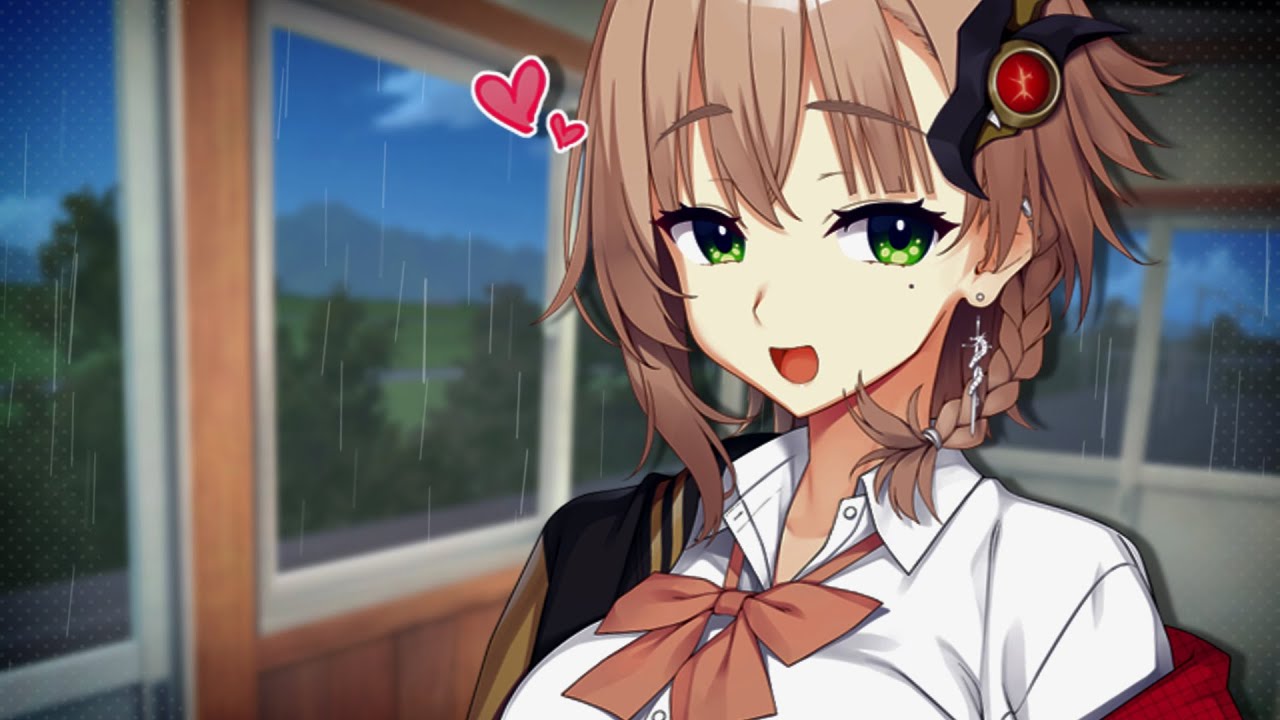 アメノちゃんと待合室で雨宿り【COEIROINK劇場】