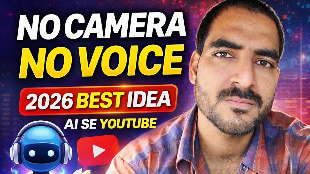 2026 में बिना Camera और Voice YouTube Channel कैसे शुरू करें | Audiobook Summary Channel