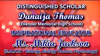 Danaija Thomas and Mikia Jackson - 2023 TPSD Distinguished Scholar and Inspirational Educator