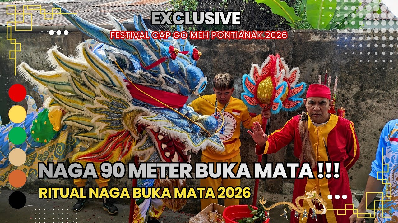 Naga 90 Meter Buka Mata !!! #budaya #culture