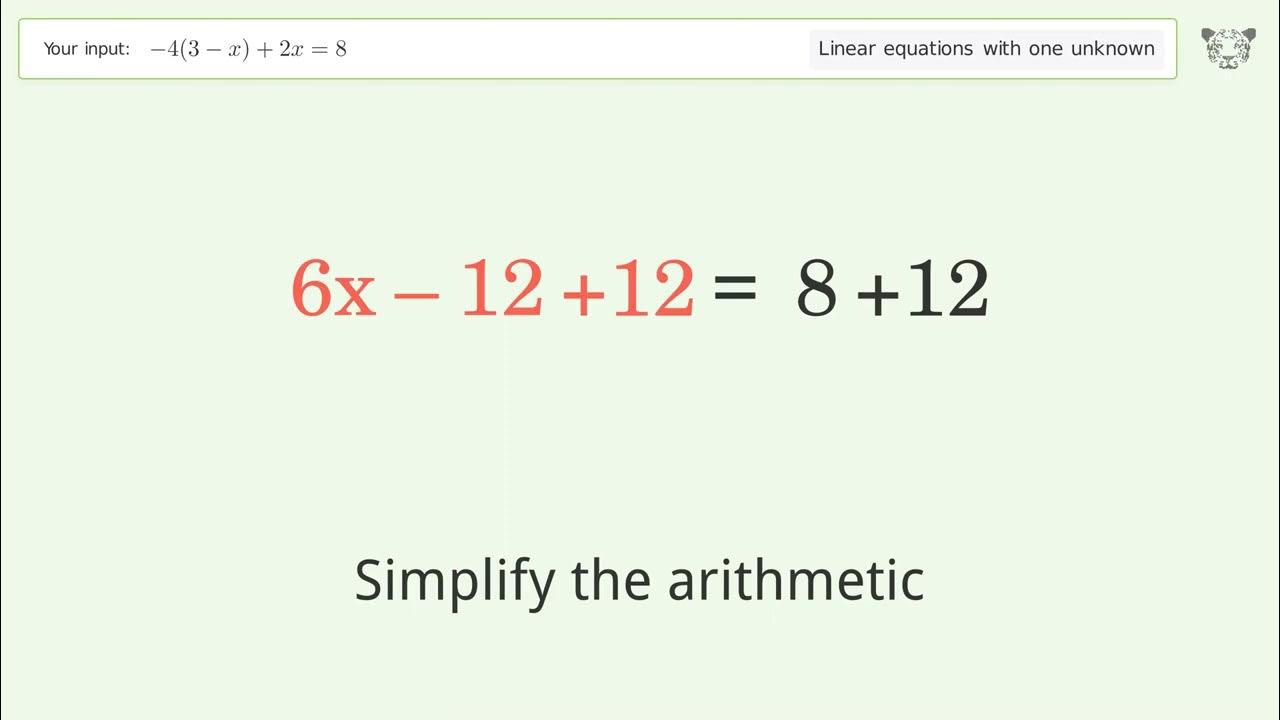 linear-equation-with-one-unknown-solve-4-3-x-2x-8-step-by-step