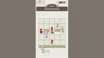 IQ Dungeon Level 51 Defeat All Enemies! Full Gameplay Walkthrough🎮Best Puzzle Game for Android & iOS