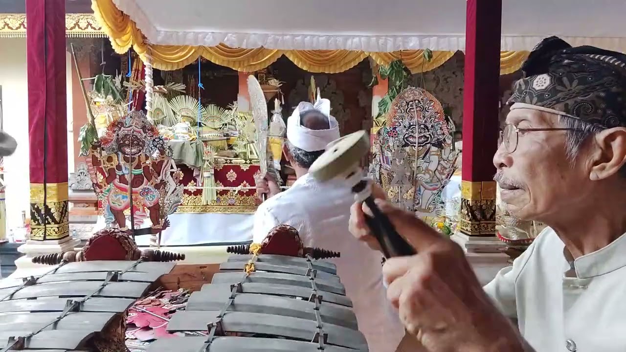 Wayang lemah Sukawati @Pemungkah wayang