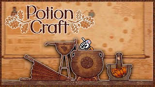 Зелье, Травы, Проклятие! Алхимик и новый дом! #potioncraft #1  #games screenshot 3