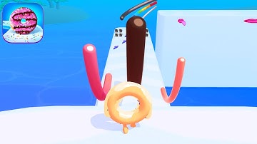 HOT DONUT 3D game HIGH SCORE PRO 🌈👸💕 Gameplay All Levels Walkthrough iOS Android New Game Funny 3D