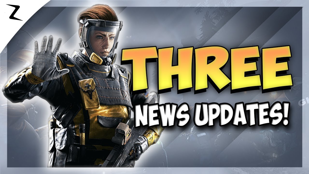 3 News Updates! Declassified! - Rainbow Six Siege