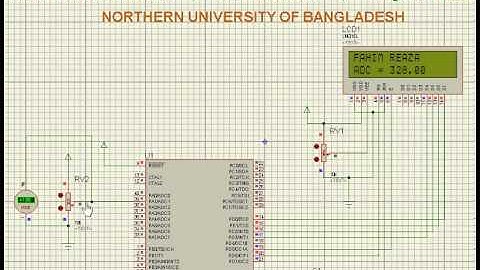 Analog To Digital Convertion Using ATmega32