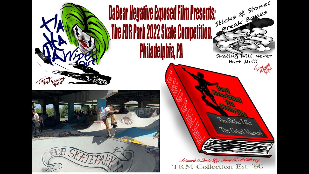 DaBear Facts Podcast DaBear Negative Exposed Film Presents The FDR Skate Promo (Unofficial)