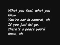 What you feel  chris levy lyrics