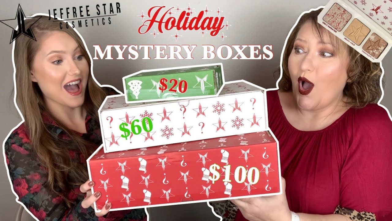 Unboxing ALL Three Jeffree Star Holiday Mystery Boxes | REFUND?!?