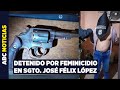 Feminicida detenido: mató a su pareja de un balazo en la cabeza