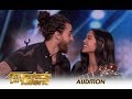 Us The Duo: Couple Music Band Sing Their MARRIAGE Song!  | America's Got Talent 2018