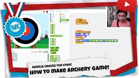 How to Make an Archery Game in Scratch! | Amelia Cracks the Code