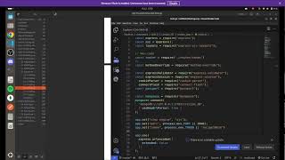 NodeJS Pair Programming with Sharon-Rose Siyanata | Lesson 25 | Adding User Authentication